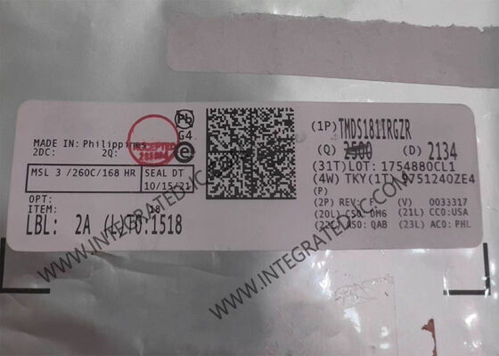 TMDS181IRGZR Entegre Devre Çipi HDMI Zamanlayıcı (Retimer), 6 Gbps Veri Hızı ve Zamanlayıcı Modunda 4k2k60p Desteği