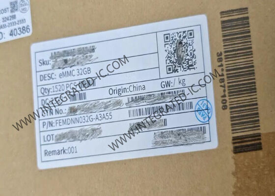 32GB FORESEE eMMC Bellek IC Çipi, 153-FBGA Paketinde, 400MB/s Veri Aktarım Hızı