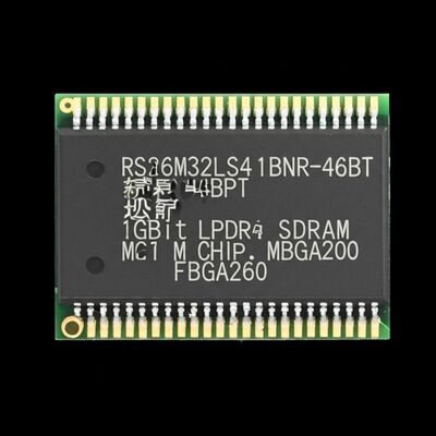 RS256M32LS4D1BNR-46BT Bellek IC Çipi 1Gbit LPDDR4 SDRAM, 256Mb x 32-bit Yapılandırması ve FBGA-200 Kılıfında 8.53 GB/s Veri Aktarım Hızı