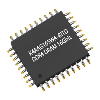 K4AAG165WA-BITD Hafıza IC Çip DDR4 DRAM 16Gbit 2666Mbps Dinamik Rastgele Erişim Hafızası FBGA96