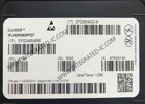 IPLK60R360PFD7 Entegre Devre Çipi N-Kanal 600V 13A MOSFET Transistörleri