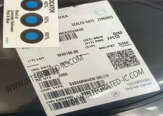 S9S08RN48W1MLCR 8 Bit S08 Mikrodensör MCU, LQFP32 Paketinde 20MHz Hızlı 48KB Flash Bellek