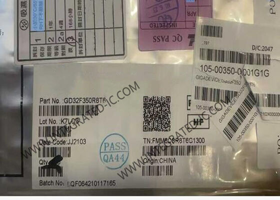 GD32F350R8T6 32-Bit Mikrodenetleyici MCU, Arm Cortex-M4 Çekirdeği, 108MHz, 64K Flash, 16K SRAM