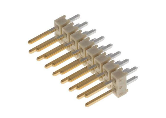 HTSW-108-24-F-D 0,100" Aralıklı 16 Konumlu Yüksek Sıcaklık PCB Başlık Şeritleri