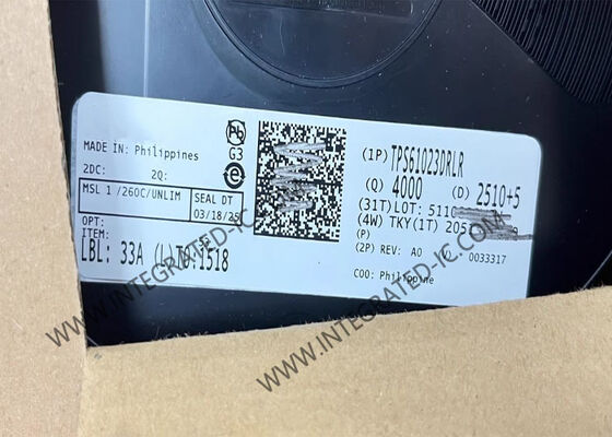 TPS61023DRLR Entegre Devre Çip 3.7A Boost Converter 0.5V Ultra Düşük Giriş Voltajı ve Senkroniz Çalışma