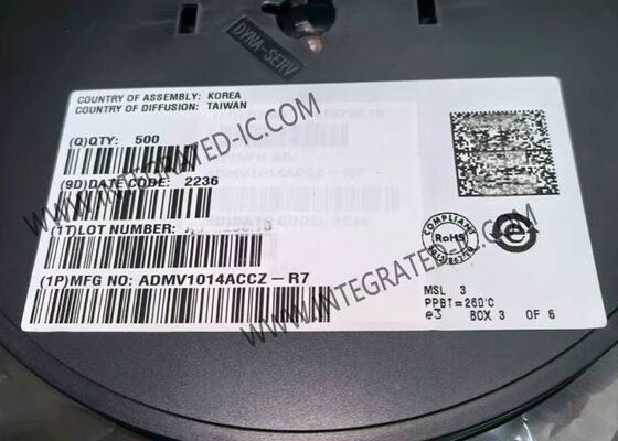 ADMV1014ACCZ Kablosuz İletişim Modülü 24GHz - 44GHz SiGe Geniş Bant Mikrodalga Aşağı Dönüştürücü