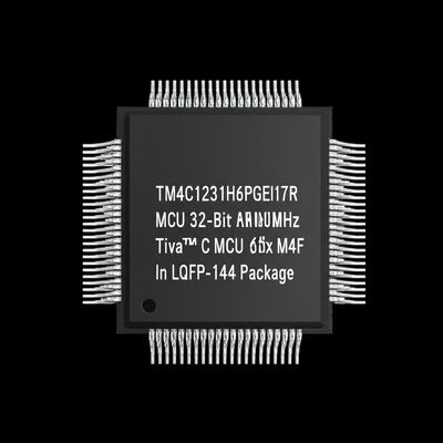 TM4C1231H6PGEI7R 32 Bit 80MHz ARM Cortex-M4F Mikro Denetleyici MCU, LQFP-144 Paketinde 256 kB Flash ile