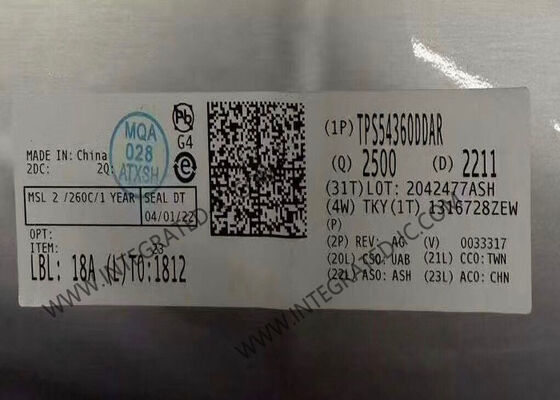 TPS54360DDAR Entegre devreler çipi 60V 3.5A Ekomodlu Step-Down DC/DC dönüştürücü