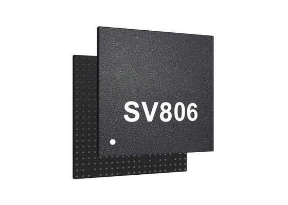 SV806 AI İşlemci Çip BGA385 Paketinde 0.6 TOPS NPU ve Çift çekirdekli CPU ile AI SoC Çip