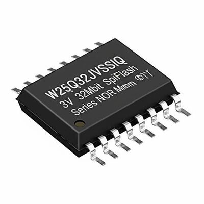 W25Q32JVSSIQ 32 Mbit 133 MHz NOR Flash Bellek IC Çipi SOIC8 SpiFlash Serisi