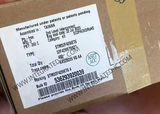 STM32F429IET6 Mikro denetleyici MCU 180MHz 32 Bit ARM Cortex-M4 MCU 2 MB Flash Bellek