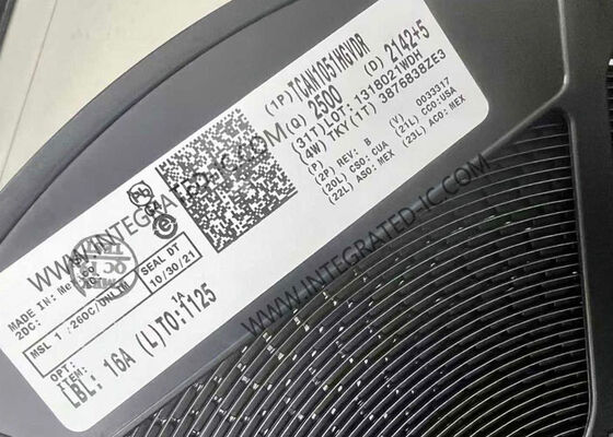 TCAN1051HGVDR Entegre Devre Çipi 5Mbps Hata Korumalı CAN Alıcı-Verici, 16 kV ESD Korumalı SOIC8