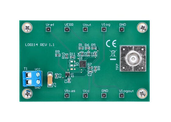 LOG114EVM Gömülü Çözümler LOG114 Yüksek Hızlı Logaritmik Amplifikatör Değerlendirme Modülü