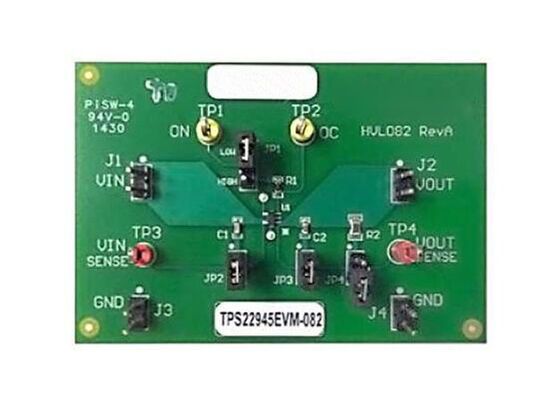 TPS22945EVM-082 Gömülü Çözümler Değerlendirme Modülü TPS22945 Yük Anahtarı İçin