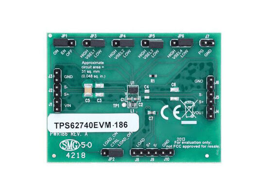 TPS62740EVM-186 Gömülü Çözümler Değerlendirme Modülü