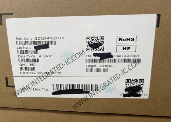 GD32F450ZGT6 Mikrodensör MCU 200MHz ARM Cortex-M4 Core 114 I/O ve 256KB RAM ile 32 bitlik mikrodensör