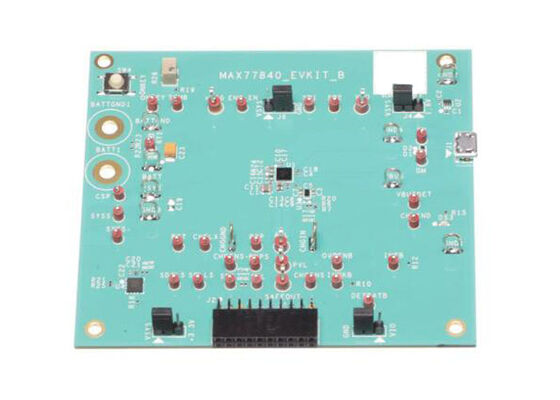 MAX77840EVKIT Dahili Çözümler MAX77840 3.15A Değiştirme Modu Şarj Aracı Değerlendirme Kurulu