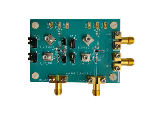 MAX40213EVKIT Embedded Solutions Single Channels Transimpedance Amplifier Evaluation Board (Düzenli Çözümler Tek Kanal Transimpedans Amplifier Değerlendirme Kurulu)