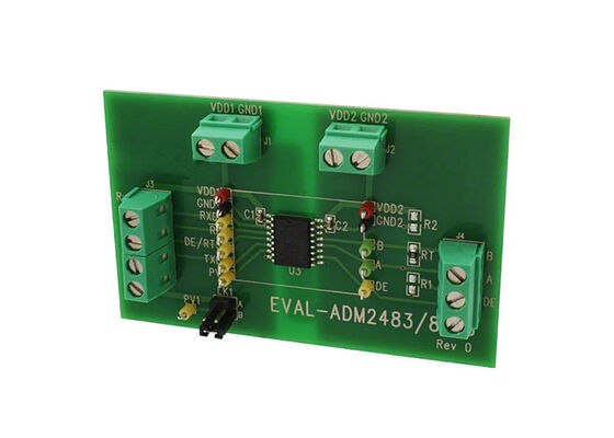 EVAL-ADM2483EBZ Embedded Solutions iCoupler RS-422/RS-485 Arayüz Alıcı Alıcı Değerlendirme Kurulu