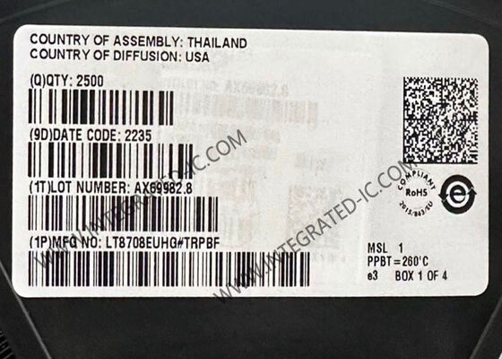 LT8708EUHG Entegre Devre Çip 80V 400 kHz Değişim Frekansı ile İki Yönlü Buck-Boost DC/DC Denetleyici