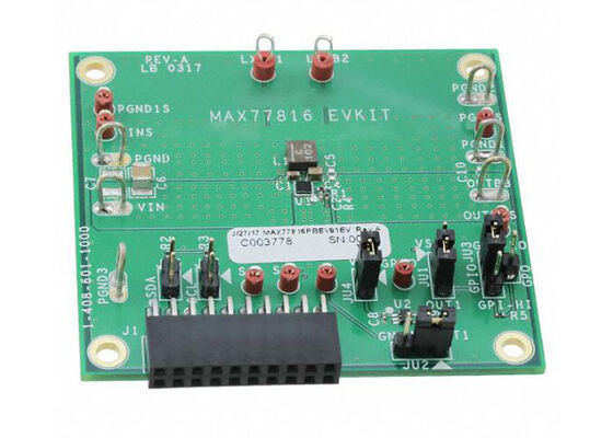 MAX77816EVKIT Dahili Çözümler MAX77816 Buck-Boost Düzenleyici Değerlendirme Kurulu