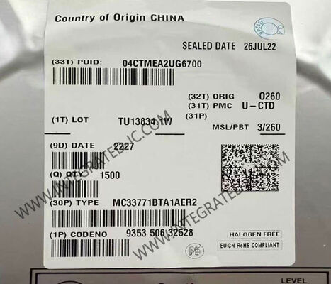 MC33771BTA1AER2 Otomobil Uygulamaları için 7 ila 14 Hücre Yönetim ve SPI Arayüzü ile SMARTMOS Lityum-Ion Pil Denetleyicisi IC