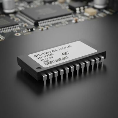 CYEL15B102N-ZS60XM Memory IC Chip 2 MBit F-RAM PG-TSOP-44 Paketinde 2V'den 3.6V'ye kadar olan uçucu olmayan bellek