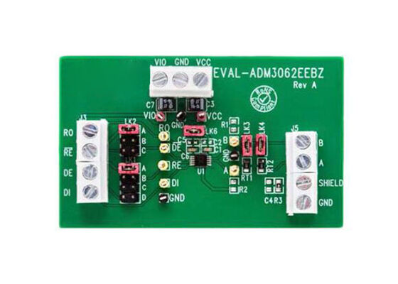 EVAL-ADM3062EEBZ Dahili Çözümler ADM3062E 500kbps RS-485 Transceiver Evaluation Board