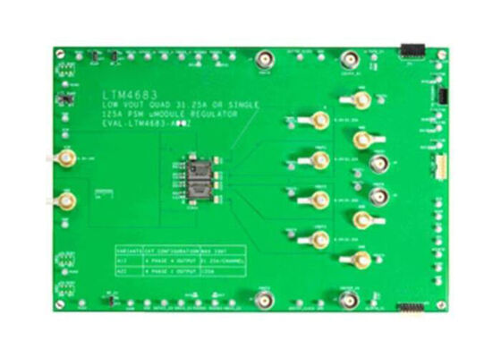 EVAL-LTM4683-A2Z Embedded Solutions LTM4683 PolyPhase DC-to-DC Step-Down μModule Regulator Evaluation Board
