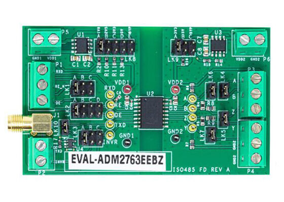 EVAL-ADM2763EEBZ Embedded Solutions ADM2763E Full Duplex RS-485 Transceiver Değerlendirme Kurulu