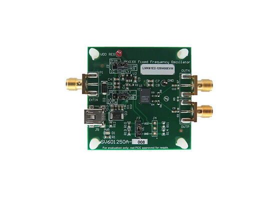 LMK61E2-125M00EVM Embedded Solutions Ultra-Low Jitter Kristal Oscillator Evaluation Board