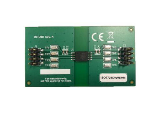 ISO7721DWVEVM Embedded Solutions Evaluation Module For ISO7721 2-Channel Digital Isolator (ISO7721DWVEVM İçeriye Eklenmiş Çözümler Değerlendirme Modülü)