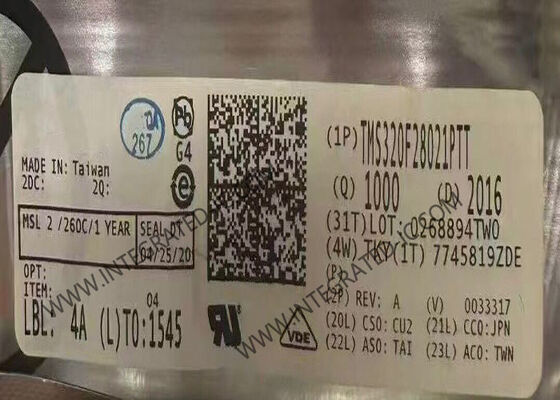 TMS320F28021PTT Mikro denetleyici MCU C2000TM 32 bit 40MHz MCU 64KB Flash ile