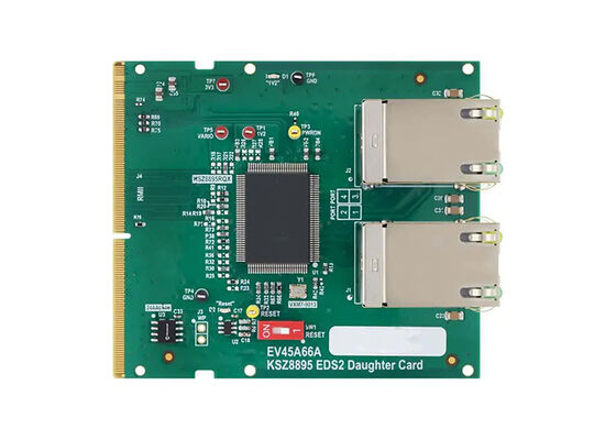 EV45A66A Gömülü Çözümler KSZ8895 Ethernet PHY Arayüz Platformu Değerlendirme Genişletme Kartı