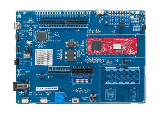 CY8CKIT-064S0S2-4343W Gömülü Çözümler 2.4GHz PSOC™ 6 BT 5.0 RF Alıcı-Verici Değerlendirme Kartı