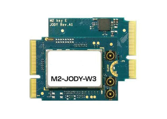 M2-JODY-W377-01C Kablosuz İletişim Modülü M.2 Tip 2230 Anahtar E Kartı Wi-Fi6 ve BT 5.3 UART ile