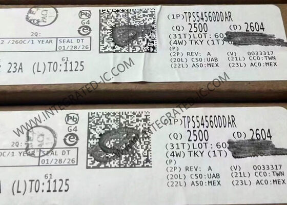 TPS54560DDAR Entegre Devre Çip 4.5V'den 60V'ye kadar 5A Ekoloji Modu TM Verimliliği ile Step Down DC-DC Değiştiricisi