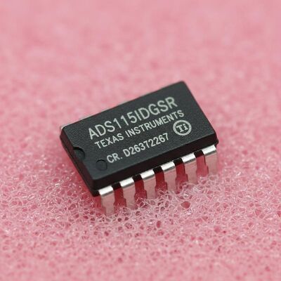 ADS1115IDGSR 16Bit Delta Sigma ADC, 860SPS örnekleme hızı ve I2C Arabirimi Analog'dan Dijital Değiştiricisi