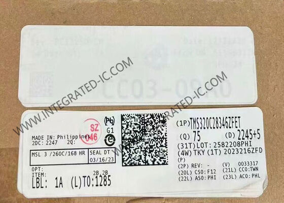 TMS320C28346ZFET Yüksek Performanslı 300MHz 32 Bit C2000TM Mikrodensör MCU