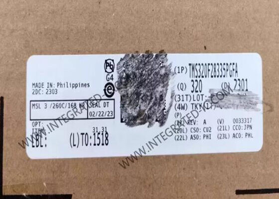 TMS320F28335PGFA Mikro denetleyici MCU C2000TM 32 bitlik MCU, 150 MHz Hızlı, 512 KB Flash ve Gerçek Zamanlı Kontrol için 88 I / O