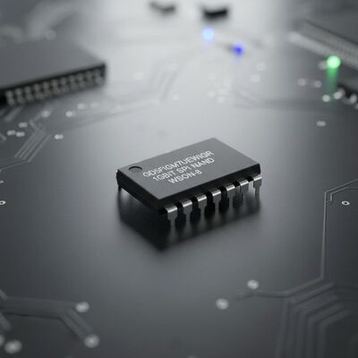 GD5F1G M7UEWIGR 1 Gbit SPI NAND Flash Bellek IC Çip, WSON-8 Paketinde SPI Arayüzlü