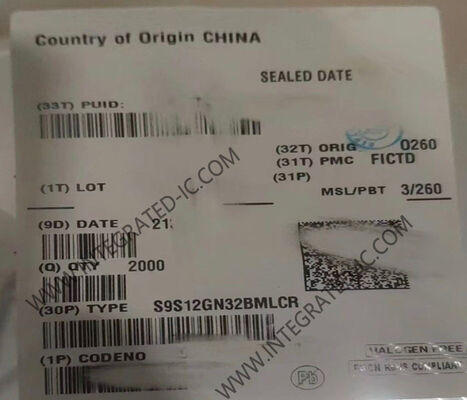 S9S12GN32BMLCR Mikrodenetleyici MCU 25MHz 16-Bit HCS12 Mikrodenetleyici IC LQFP-32