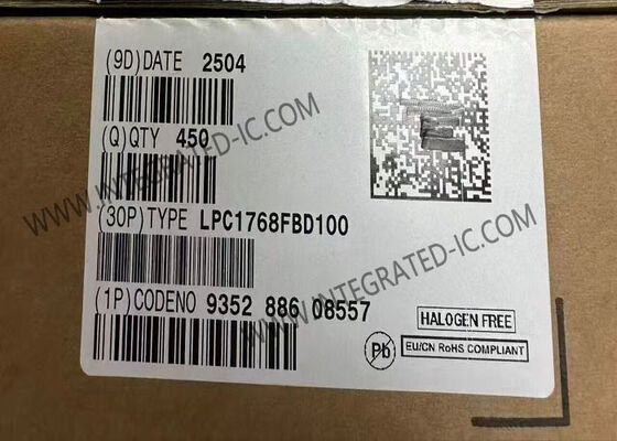LPC1768FBD100 Mikrodenetleyici MCU 100MHz 32-Bit Mikrodenetleyici IC LQFP-100 ARM Cortex-M3 MCU