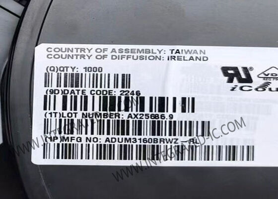 ADUM3160BRWZ Entegre Devre Çip 2500Vrms 1-Kanal USB Dijital Izolatörleri SOIC-16