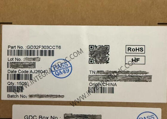 GD32F303CCT6 Mikrodenetleyici MCU 120MHz 32-Bit Mikrodenetleyiciler LQFP48 ARM Cortex-M4 MCU