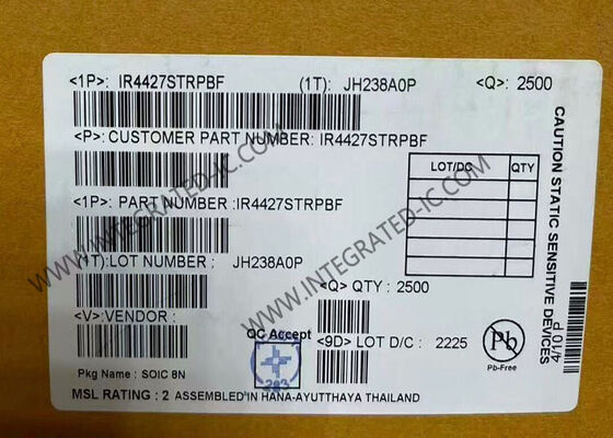 IR4427STRPBF Entegre Devre Çipi 25V Çift Düşük Taraf Kapı Sürücü IC SOIC-8