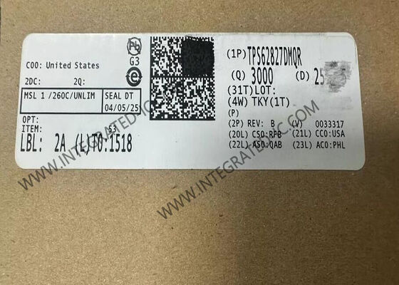 TPS62827DMQR Entegre Devre Çip 4A 2.2MHz Değişim Frekansı ve 4μA Sessiz Akımlı Senkron Adım Aşağı Dönüştürücü
