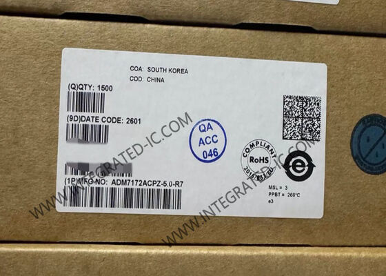 ADM7172ACPZ-5.0 2A Yüksek PSRR ve 5V Sabit Çıktı LDO Voltaj Düzenleyicisi ile Düşük Düşme Doğrusal Düzenleyicisi