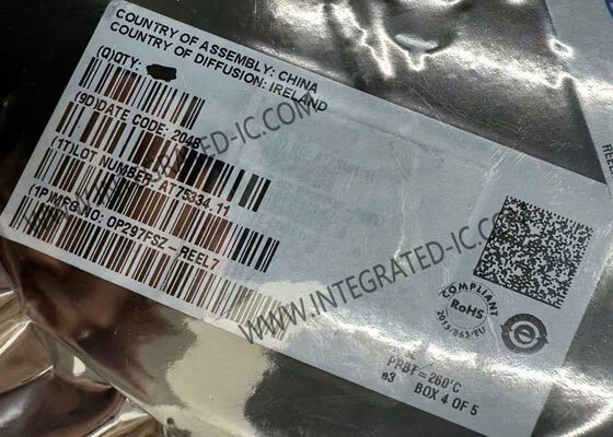 OP297FSZ Çift Düşük Tarafsızlık Akım Precision Operasyonel Güçlendirici Entegre Devre