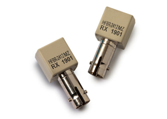 HFBR-2412MZ Endüstriyel Uygulamalar ve Metal ST Port için 5MBd Veri Hızı ile Optik Alıcı Entegre Devre Çip
